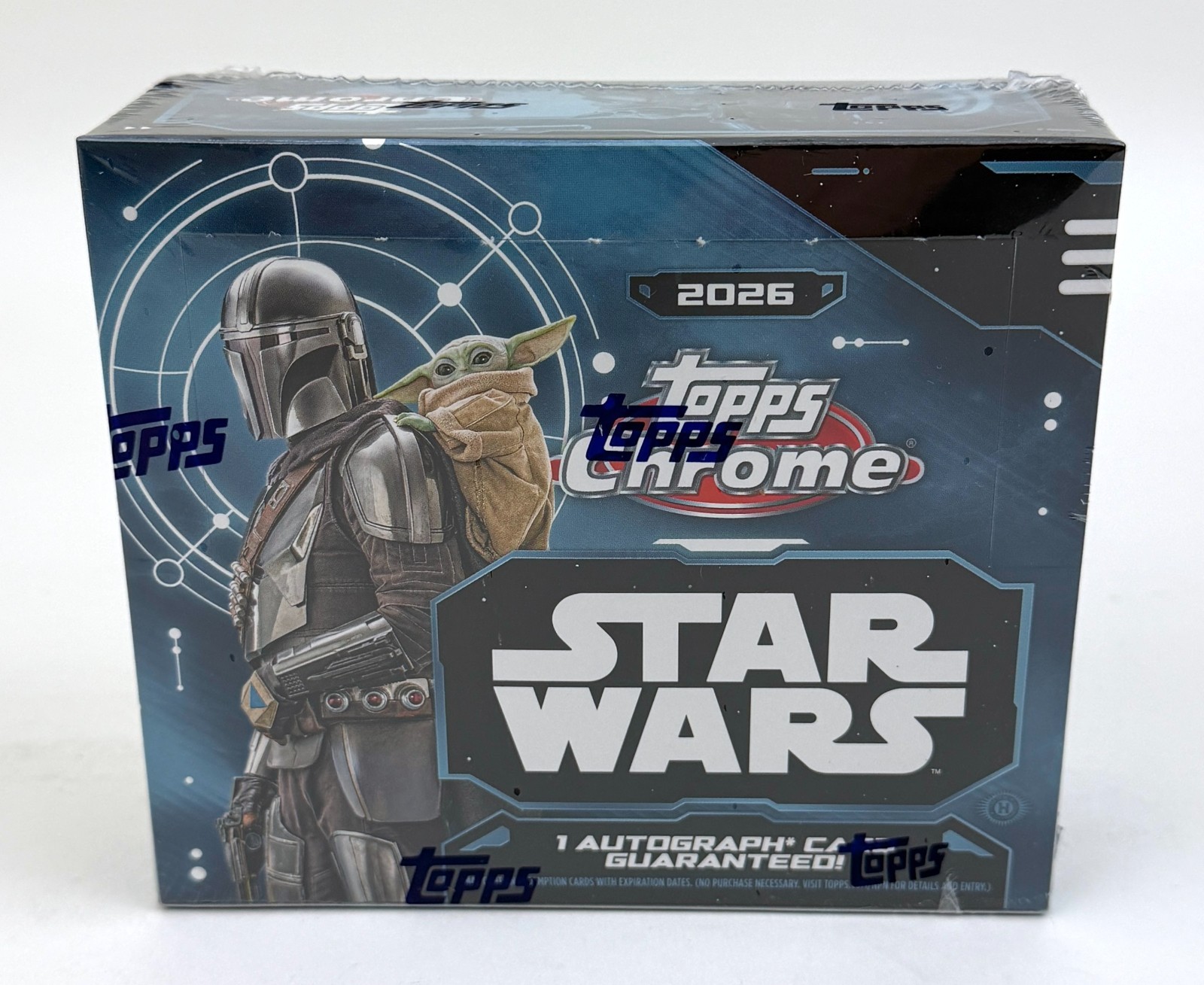 2026 Topps Chrome Star Wars Hobby Box Factory Sealed - NEW IN HAND 2026 Topps Chrome Star Wars Hobby Box Factory Sealed - NEW IN HAND