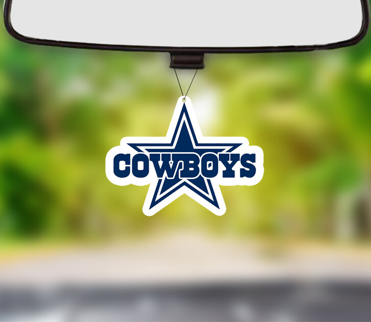 NFL Dallas Cowboys Air Freshener New Car Smell (Buy 2 get 1 Free) NFL Dallas Cowboys Air Freshener New Car Smell (Buy 2 get 1 Free)