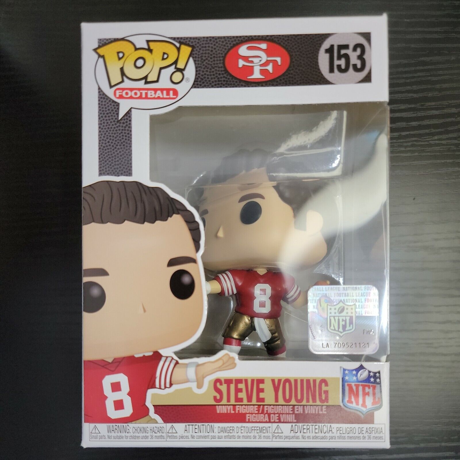 Funko Pop Steve Young San Francisco 49ers