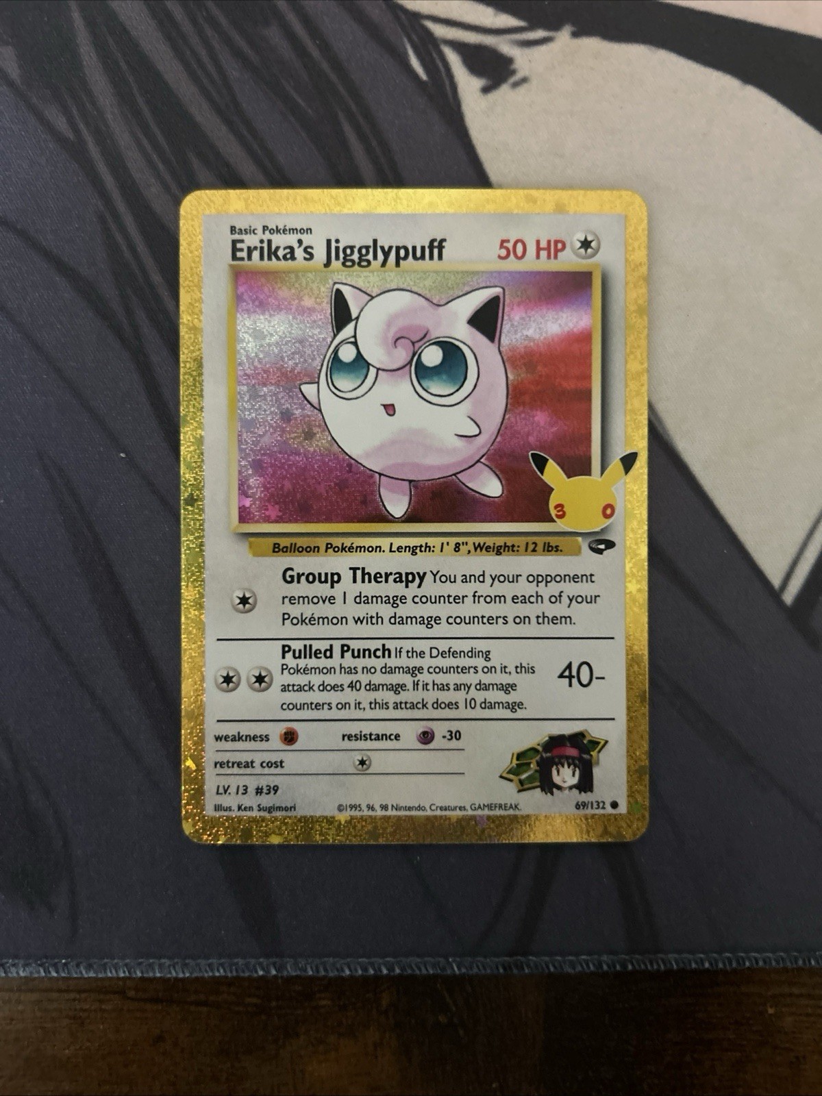 Erika’s Jigglypuff 69/132 30th Anniversary Classic NM Pokémon TCG Erika’s Jigglypuff 69/132 30th Anniversary Classic NM Pokémon TCG