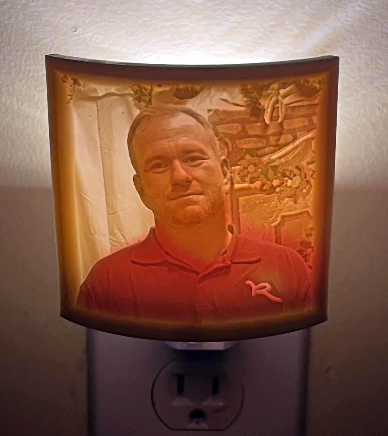 CUSTOM PERSONALIZED 3D PRINTED PHOTO LITHOPHANE