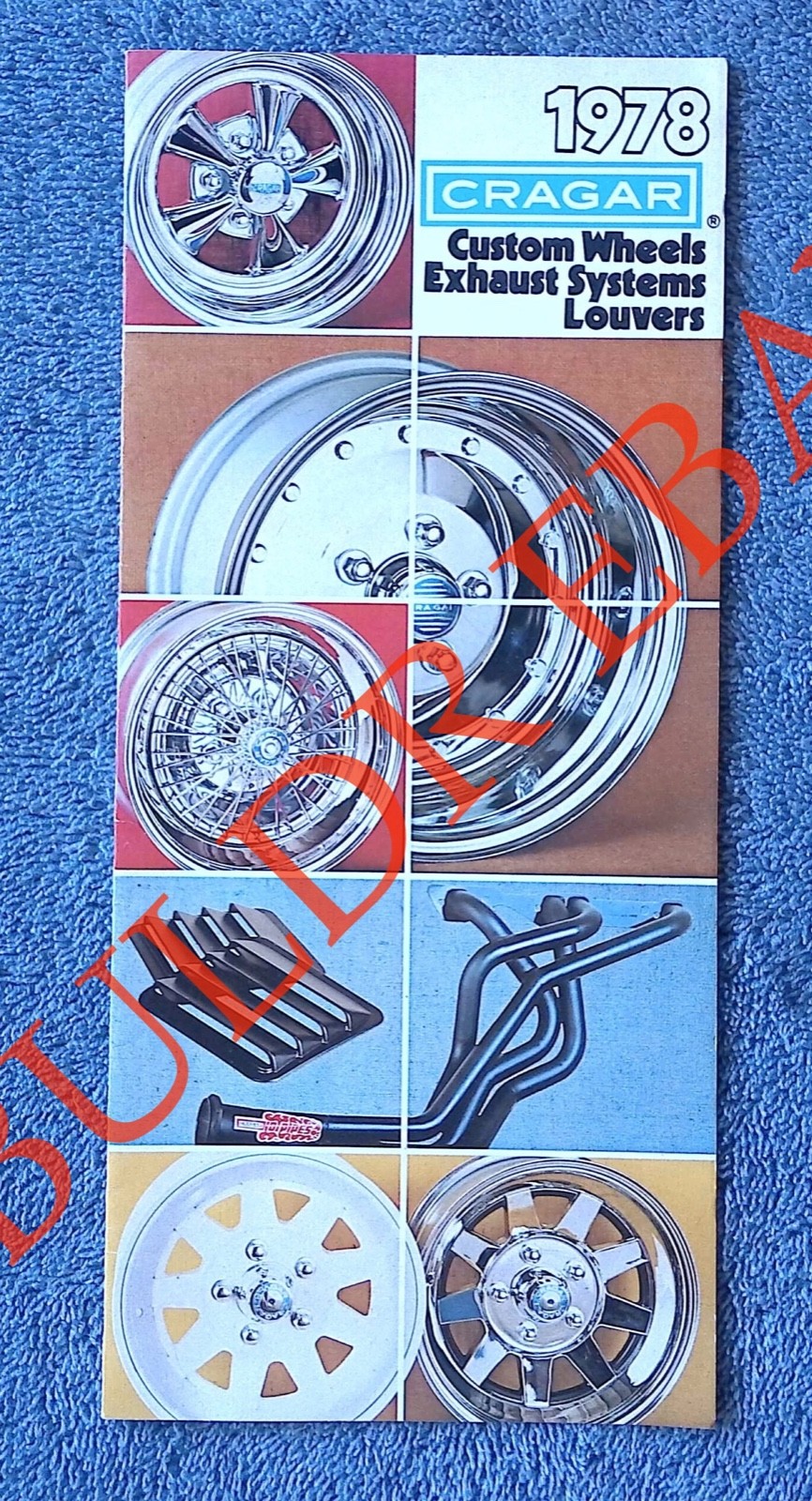 1978 Cragar Wheels Headers and Louvers Parts Pamphlet Catalog 1978 Cragar Wheels Headers and Louvers Parts Pamphlet Catalog
