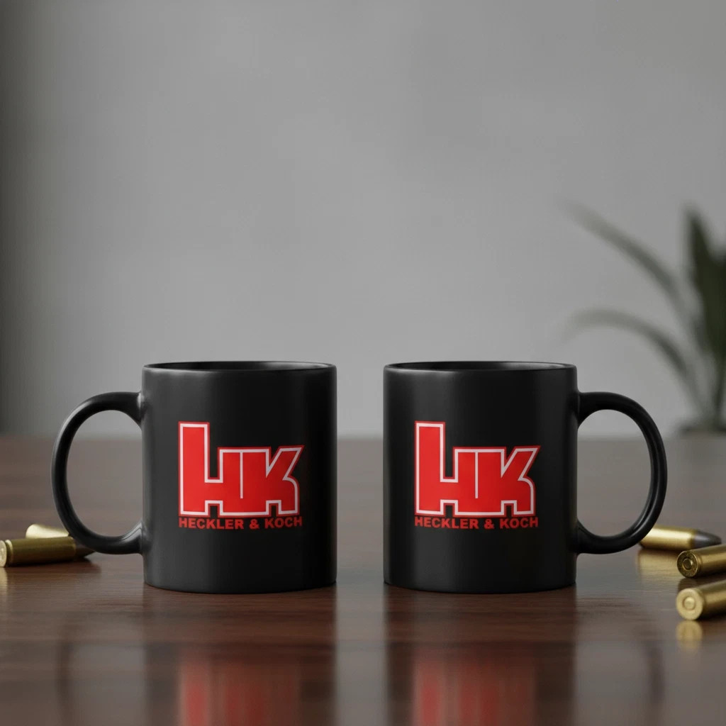 Heckler & Koch HK Black Coffee Mug Heckler & Koch HK Black Coffee Mug