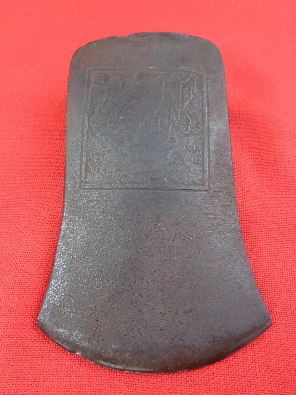 Antique Kelly Works True Temper Black Raven Axe Head Antique Kelly Works True Temper Black Raven Axe Head