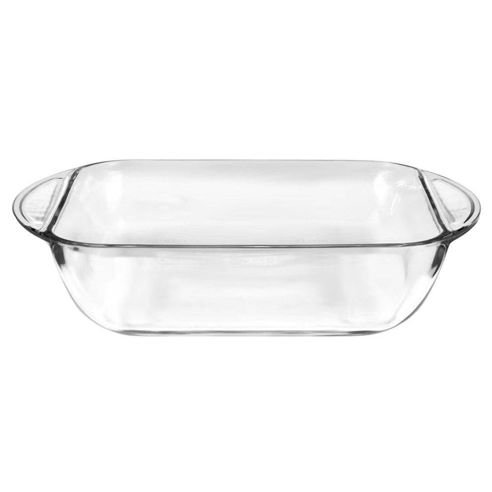 8 x 8 Inch Glass Baking Dish, Square Cake Pan, Oven Safe 8 x 8 Inch Glass Baking Dish, Square Cake Pan, Oven Safe