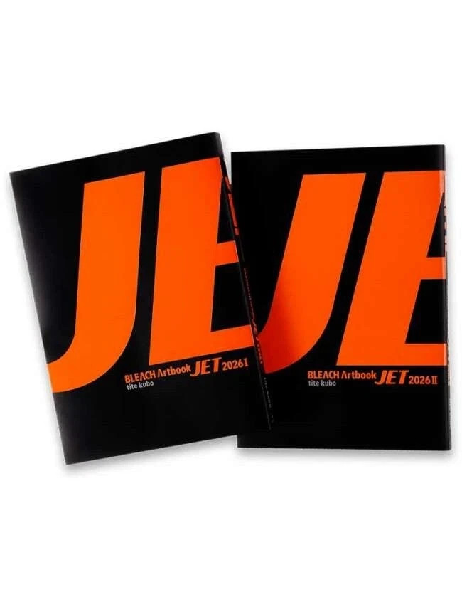 BLEACH Artbook JET 2026 25th Anniversary Volume 1 & 2 Set / NEW