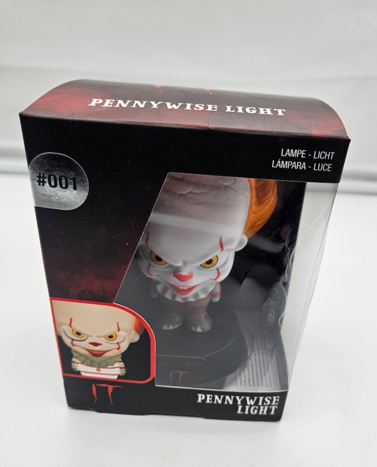 Paladone Icons Horror Series 1 Pennywise Light IT Movie Collectible Figure #001