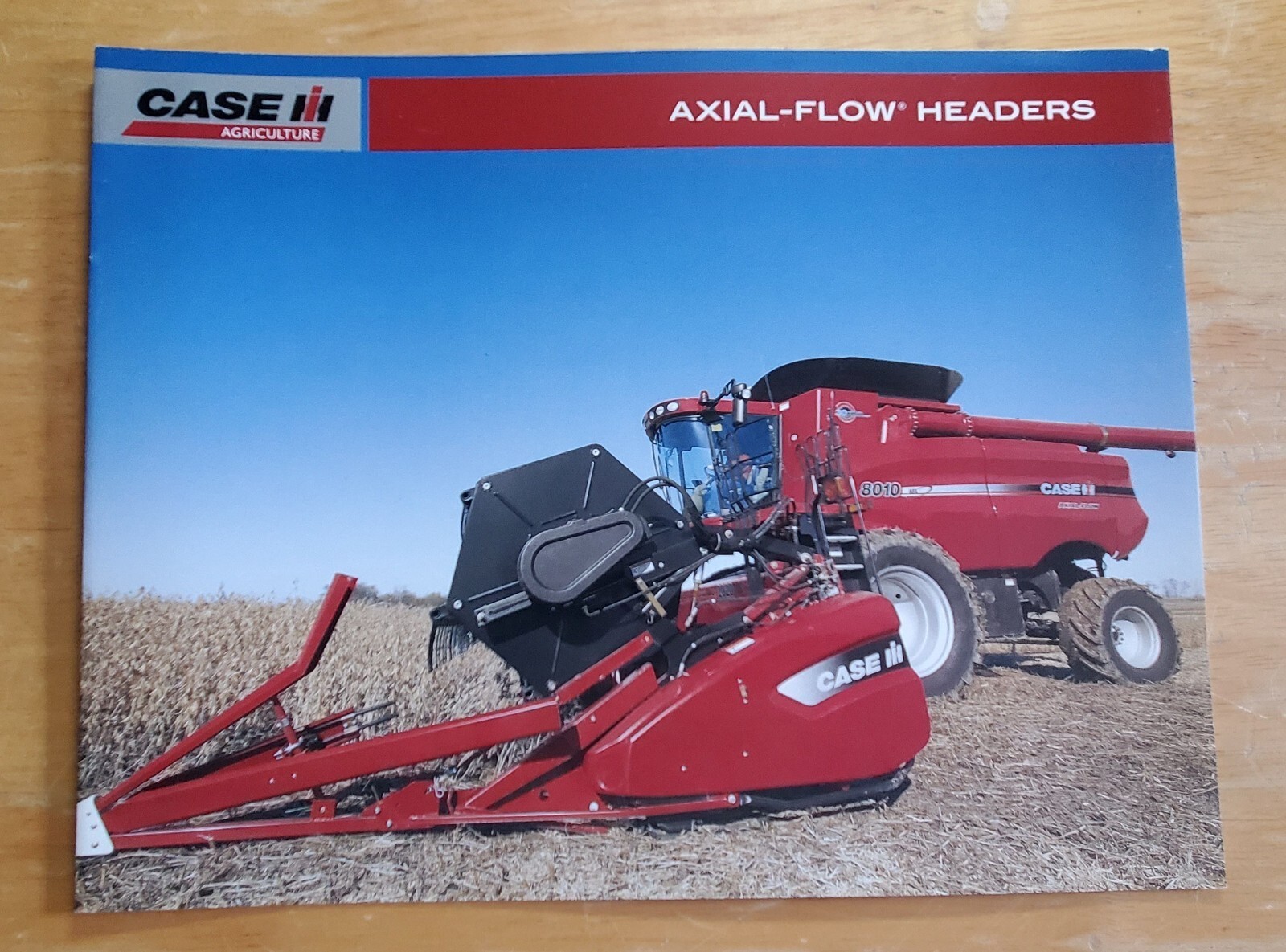 Case International Axial Flow Headers 3206 3208 3408 Brochure Pamphlet Specs