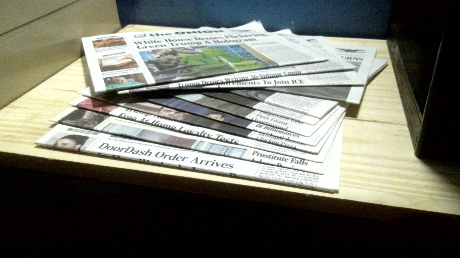 Lot of 11 the Onion Newspaper 2024-2025 Editions Lot of 11 the Onion Newspaper 2024-2025 Editions