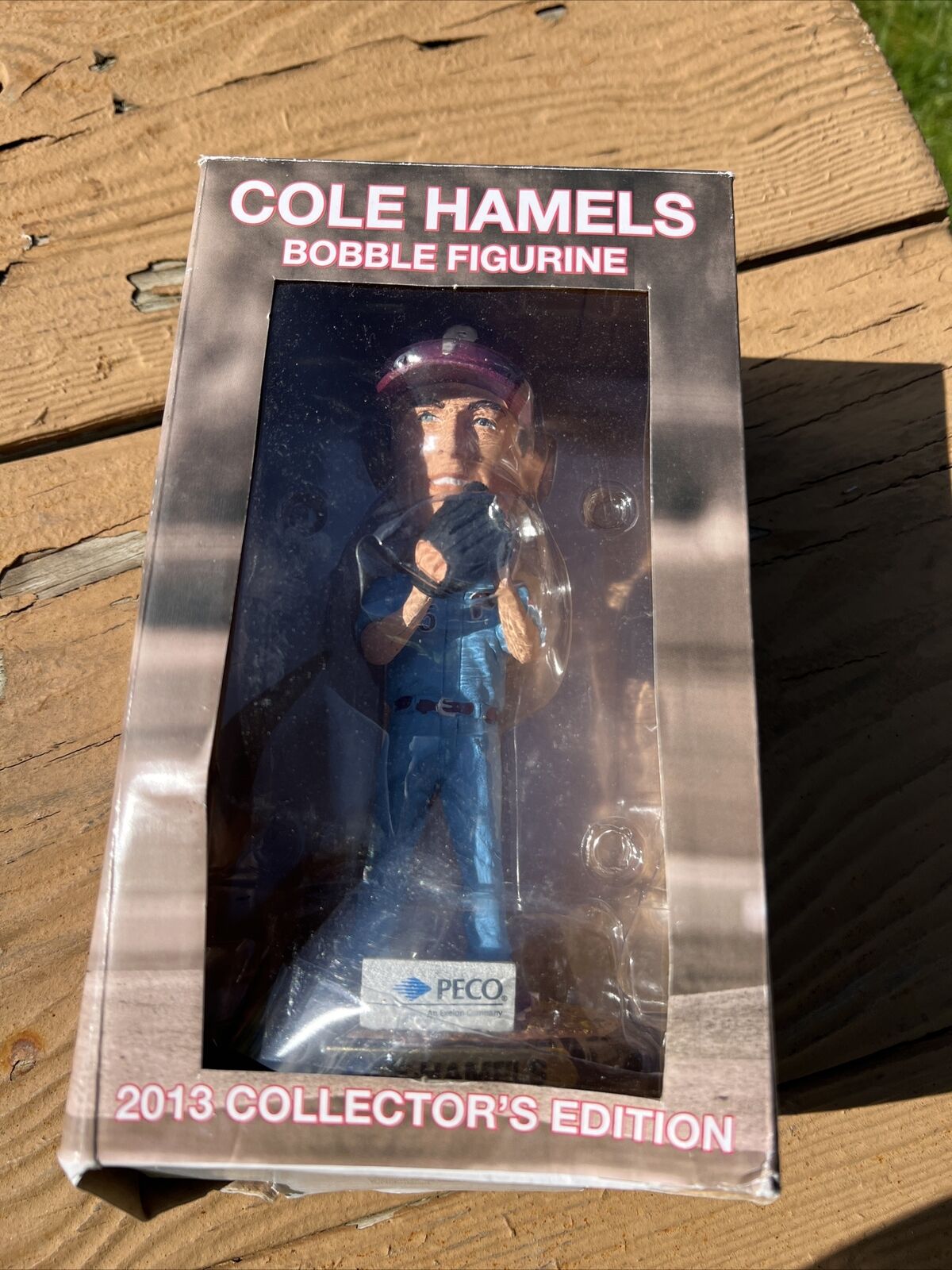 2013 BD&A Cole Hamels Phillies Bobble Figurine RARE POWDER BLUE UNIFORM