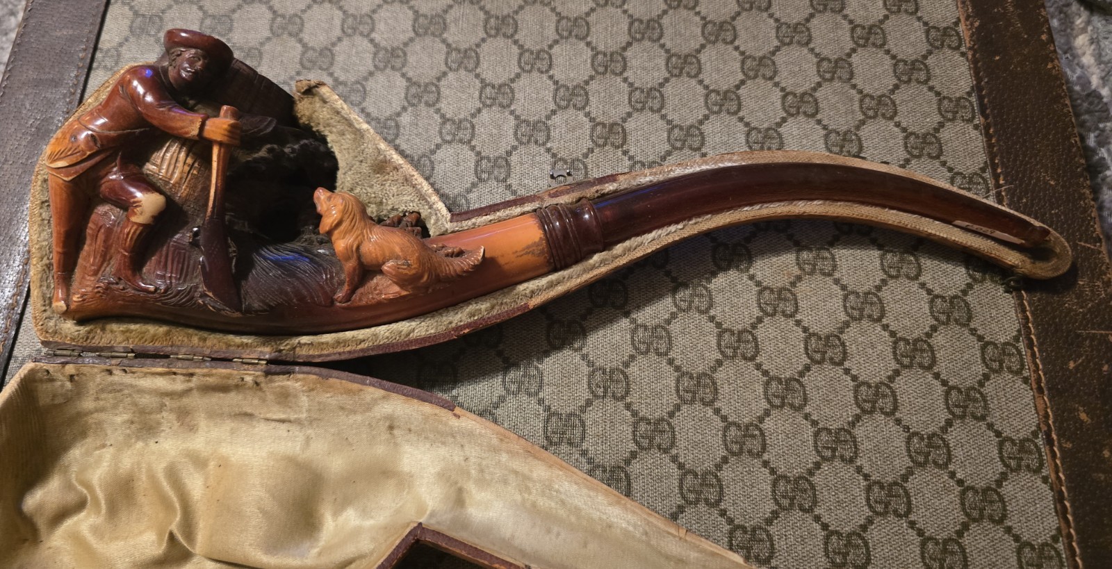 Antique Meerschaum Pipe Huge 15 Antique Meerschaum Pipe Huge 15