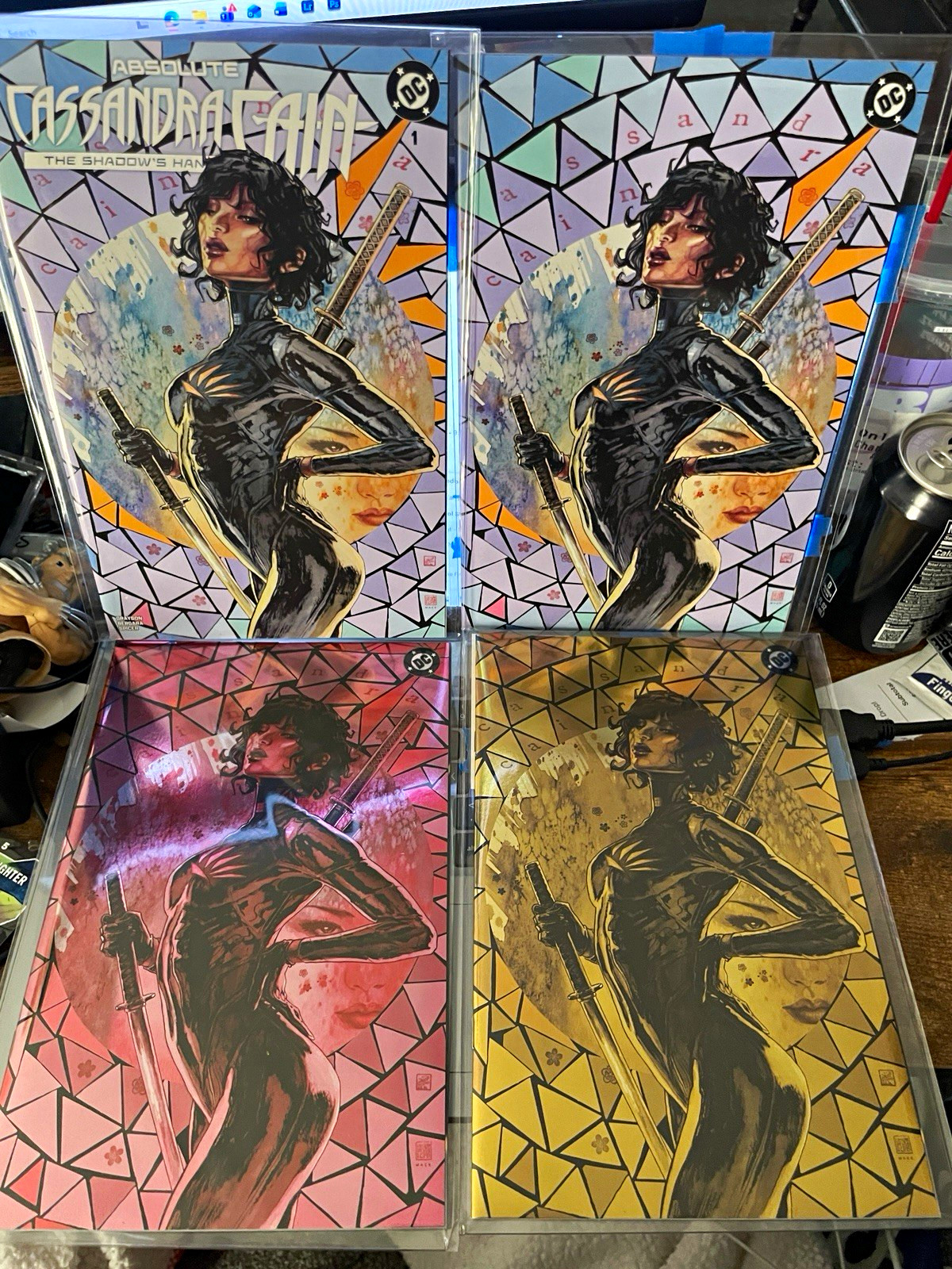 DC Absolute Cassandra Cain: Shadow's Hand #1 Variant Cover Comic Lot of 4