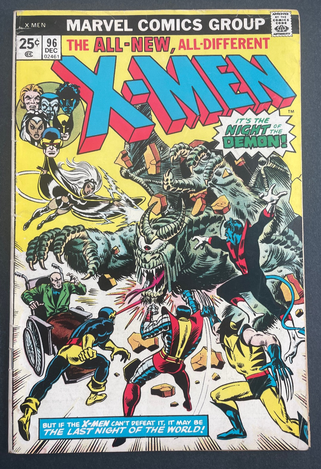 X-Men #96 All New Team 1st App of Moira MacTaggert Marvel 1975 Comics