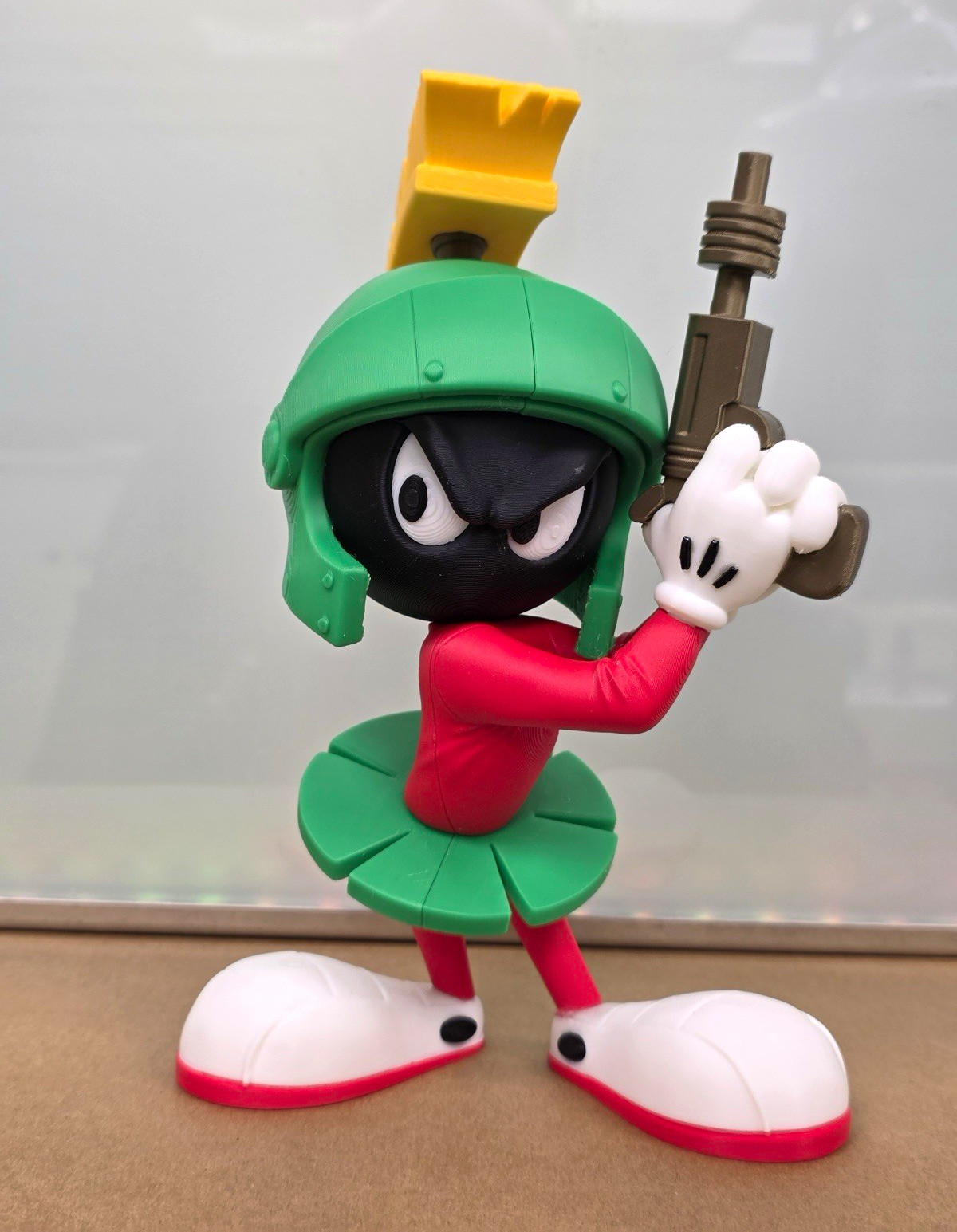 Marvin the Martian Looney Tunes Plastic Figurine w/Ray Gun 8 inch tall Marvin the Martian Looney Tunes Plastic Figurine w/Ray Gun 8 inch tall
