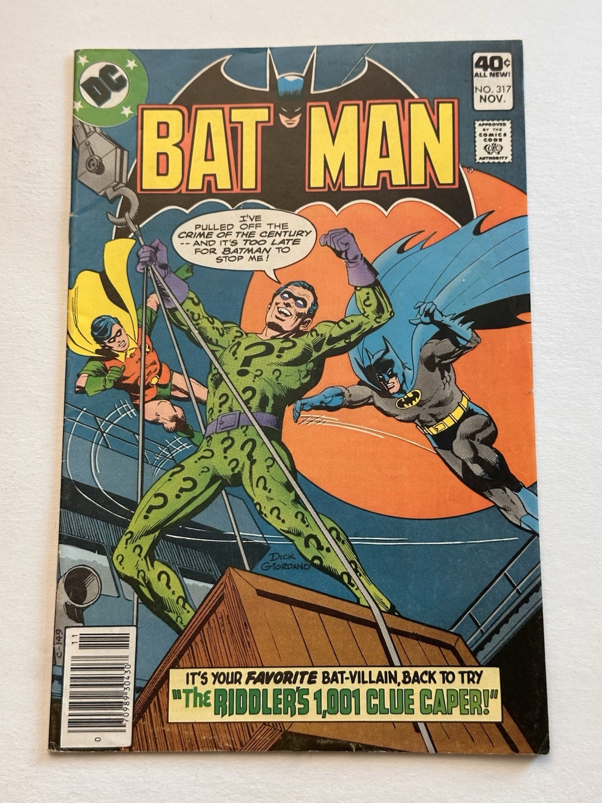 Batman #317 (DC Comics November 1979) Batman #317 (DC Comics November 1979)