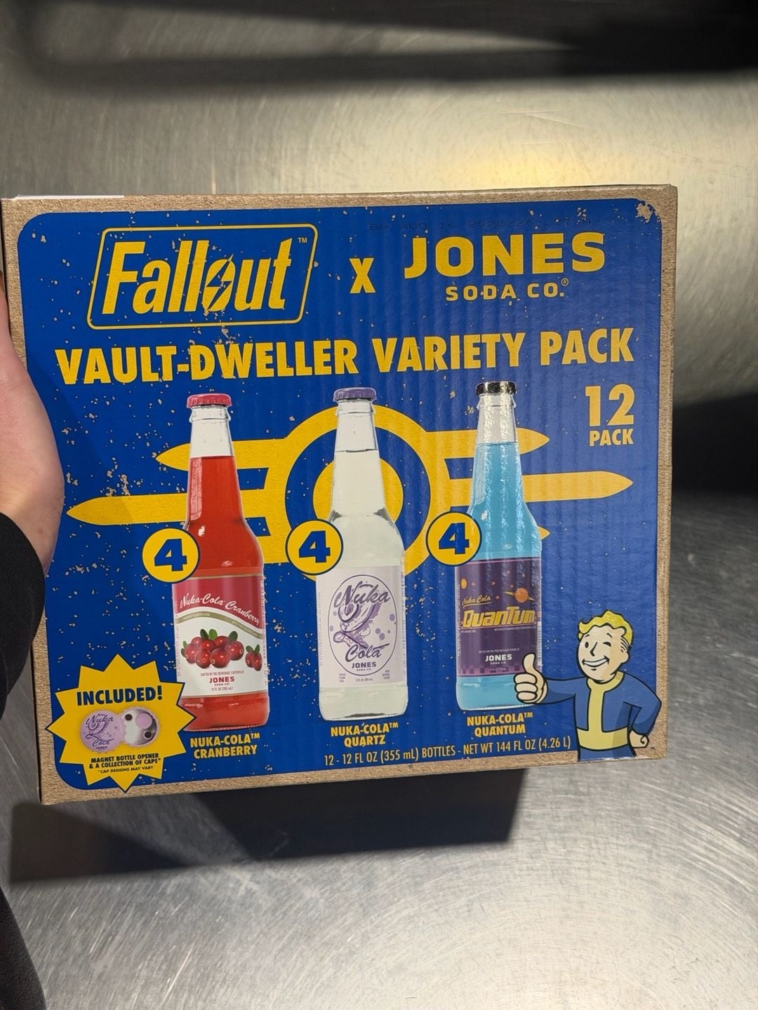 Fallout X Jones Soda Vault-Dweller Variety Pack 12 Pack Fallout X Jones Soda Vault-Dweller Variety Pack 12 Pack