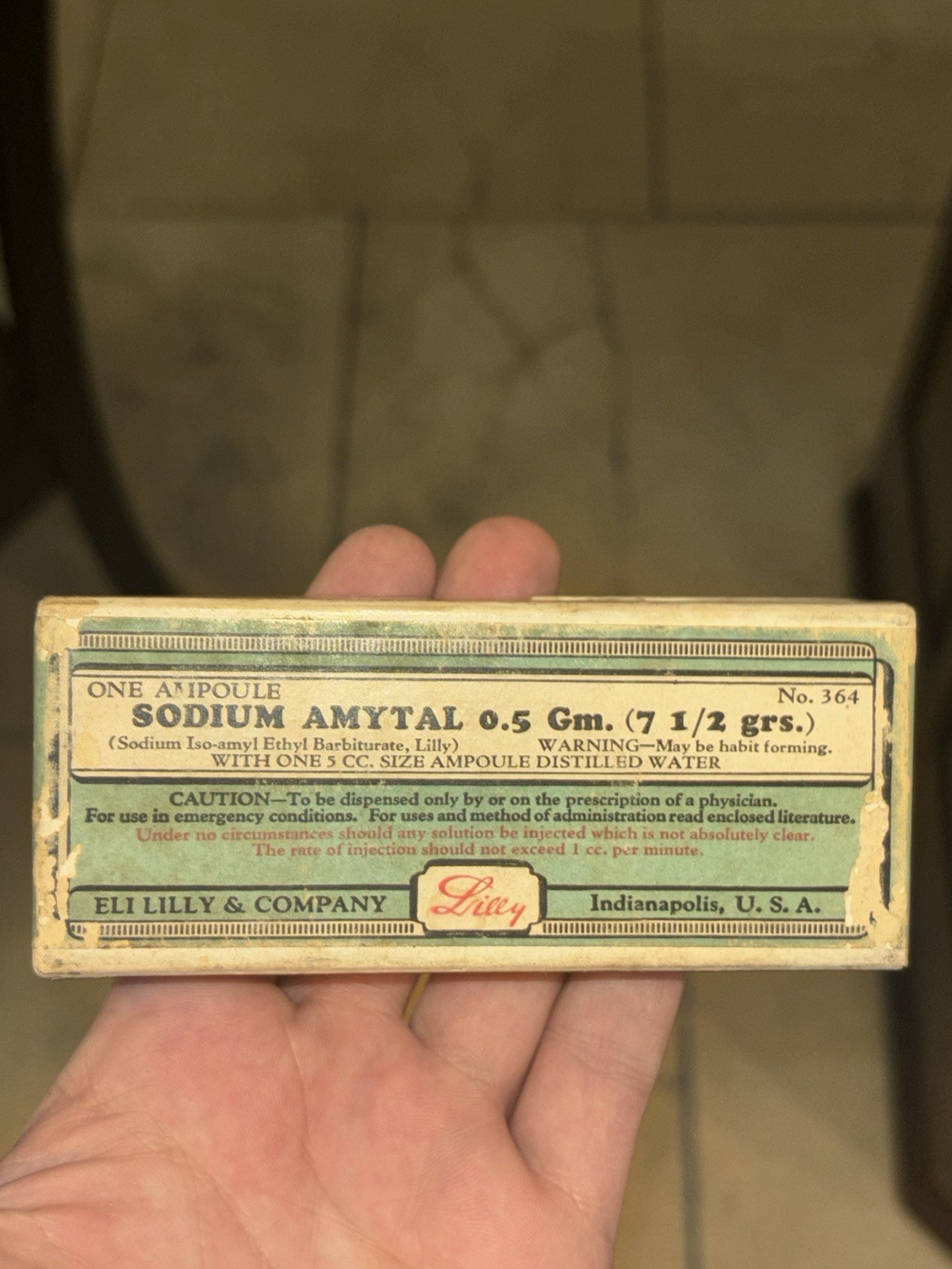 AMYTAL Eli Lilly Bottle Amobarbital BARBITURATE Kit Quaalude RARE *Make Offer* AMYTAL Eli Lilly Bottle Amobarbital BARBITURATE Kit Quaalude RARE *Make Offer*
