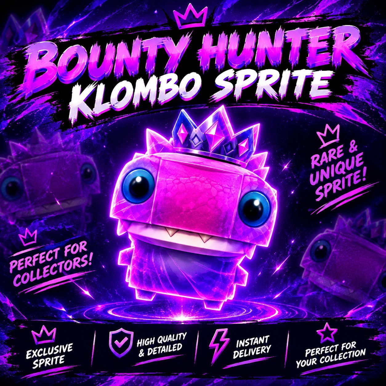 Bounty Hunter Klombo Sprite | You Keep It | PREORDER Bounty Hunter Klombo Sprite | You Keep It | PREORDER