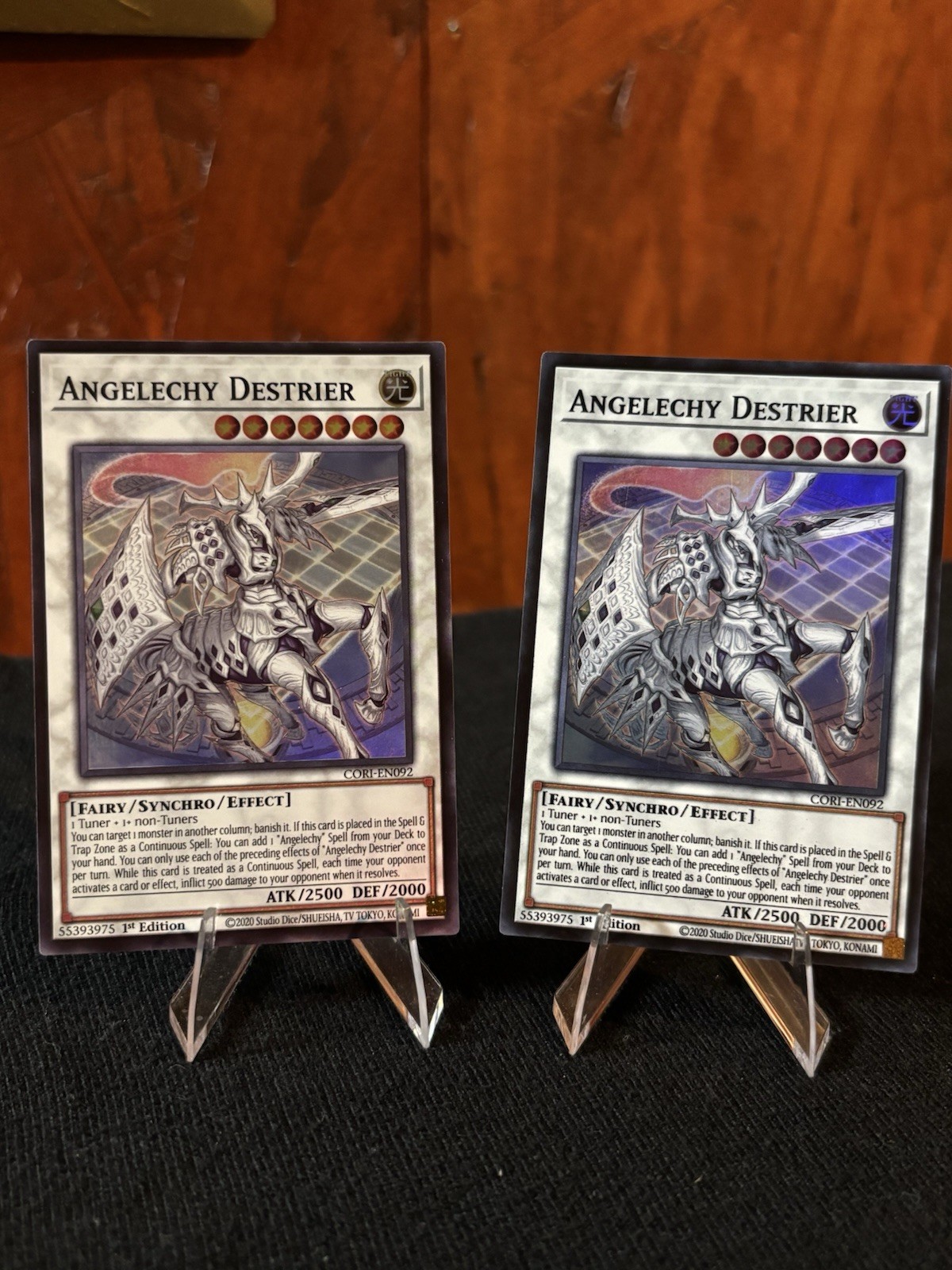 Yugioh Angelechy Destrier CORI-EN092 CHAOS ORIGINS X2 Ultra Rare Yugioh Angelechy Destrier CORI-EN092 CHAOS ORIGINS X2 Ultra Rare