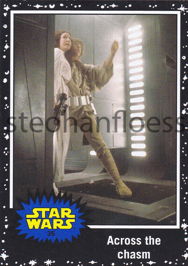 2015 Topps Star Wars Journey to The Force Awakens Black Starfield You Pick 