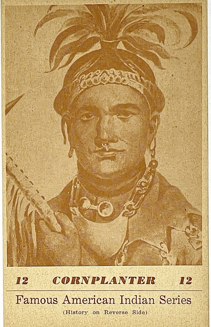 Famous American Indian Series - Cornplanter 1941 By G.I. Groves Famous American Indian Series - Cornplanter 1941 By G.I. Groves