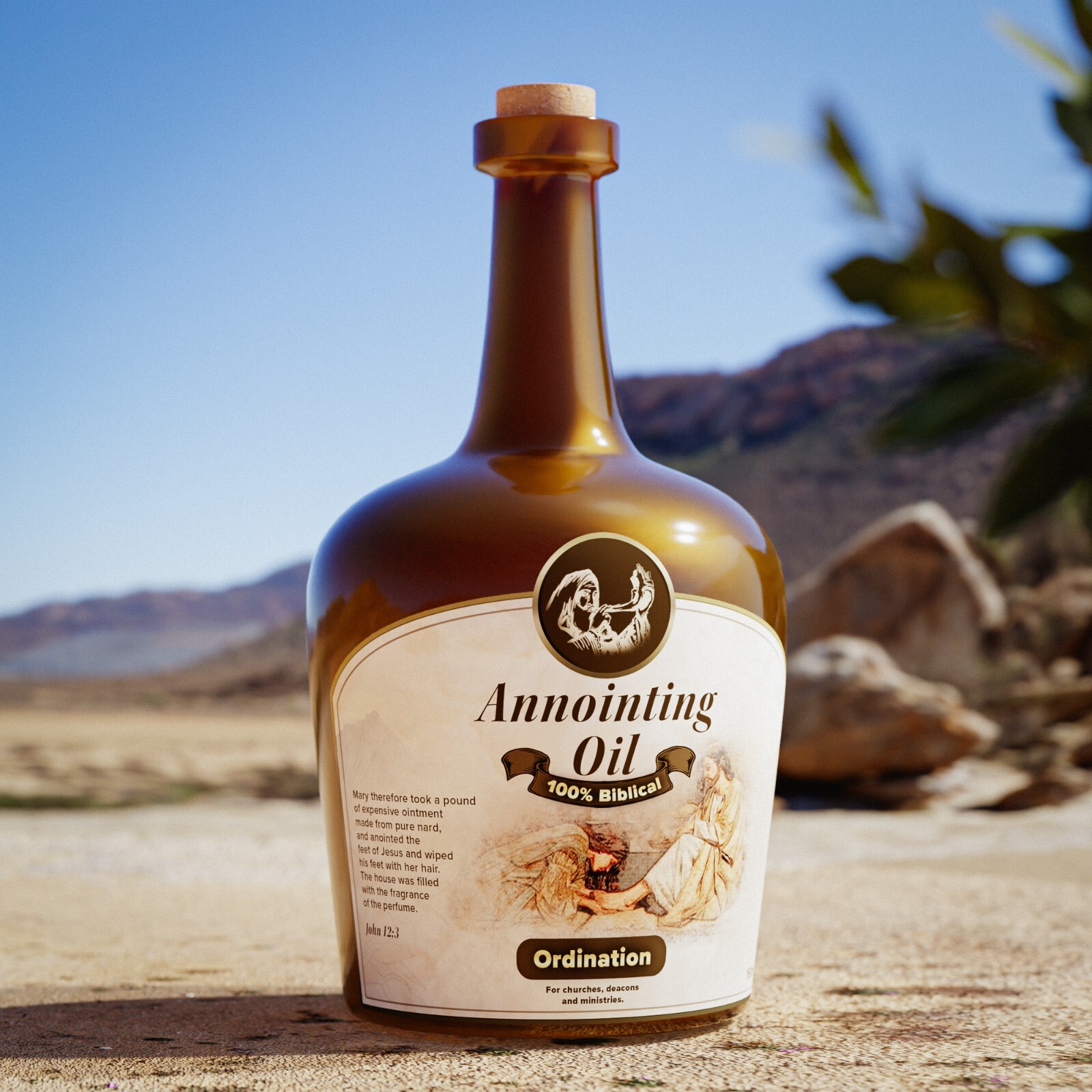 Holy Anointing Oil Spikenard (260ml) - 100% Biblical - 100% Handmade by Prophet Holy Anointing Oil Spikenard (260ml) - 100% Biblical - 100% Handmade by Prophet