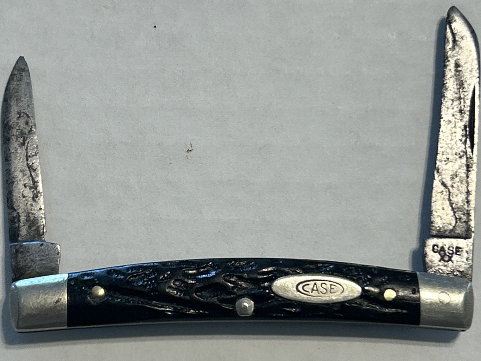 VINTAGE 6269 CASE XX BLACK 2 BLADE CONGRESS KNIFE 1940 - 1964 VINTAGE 6269 CASE XX BLACK 2 BLADE CONGRESS KNIFE 1940 - 1964