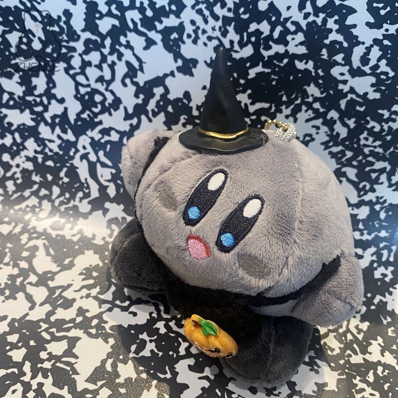 Star Kirby Plush Toys Anime black Kirby 12cm hollowen ver 2 Star Kirby Plush Toys Anime black Kirby 12cm hollowen ver 2