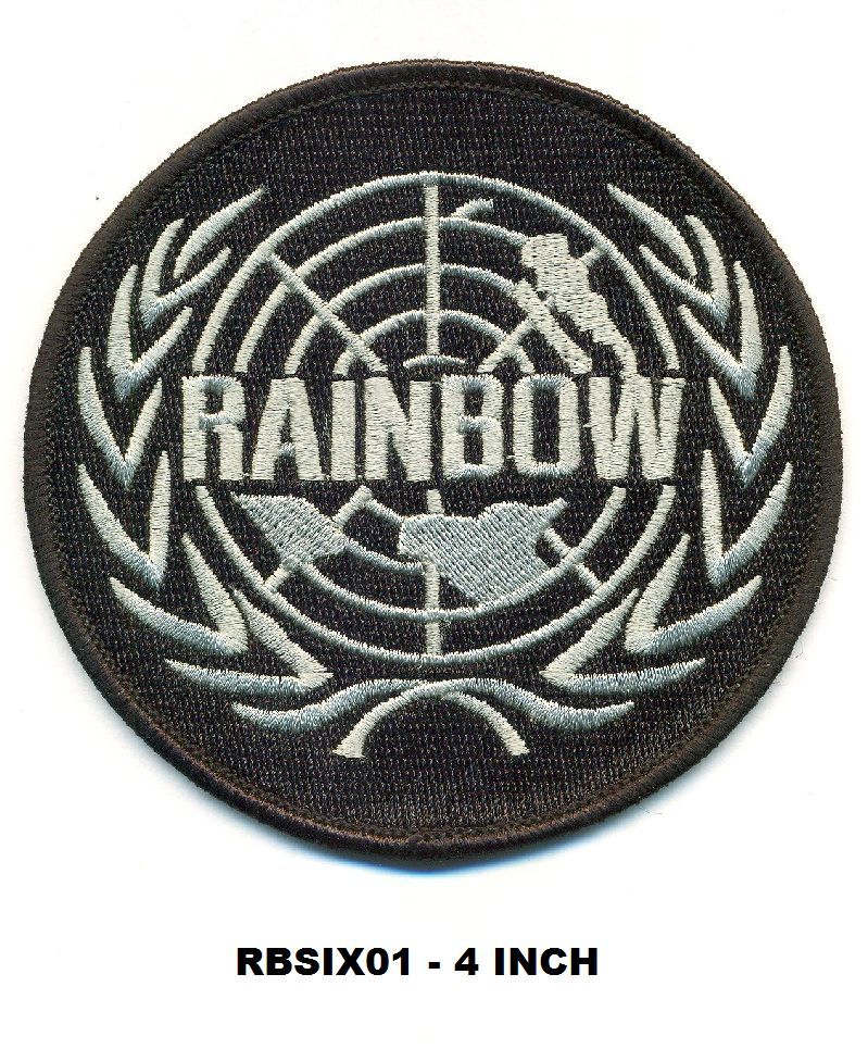 RAINBOW SIX PATCH - RBSIX01 RAINBOW SIX PATCH - RBSIX01