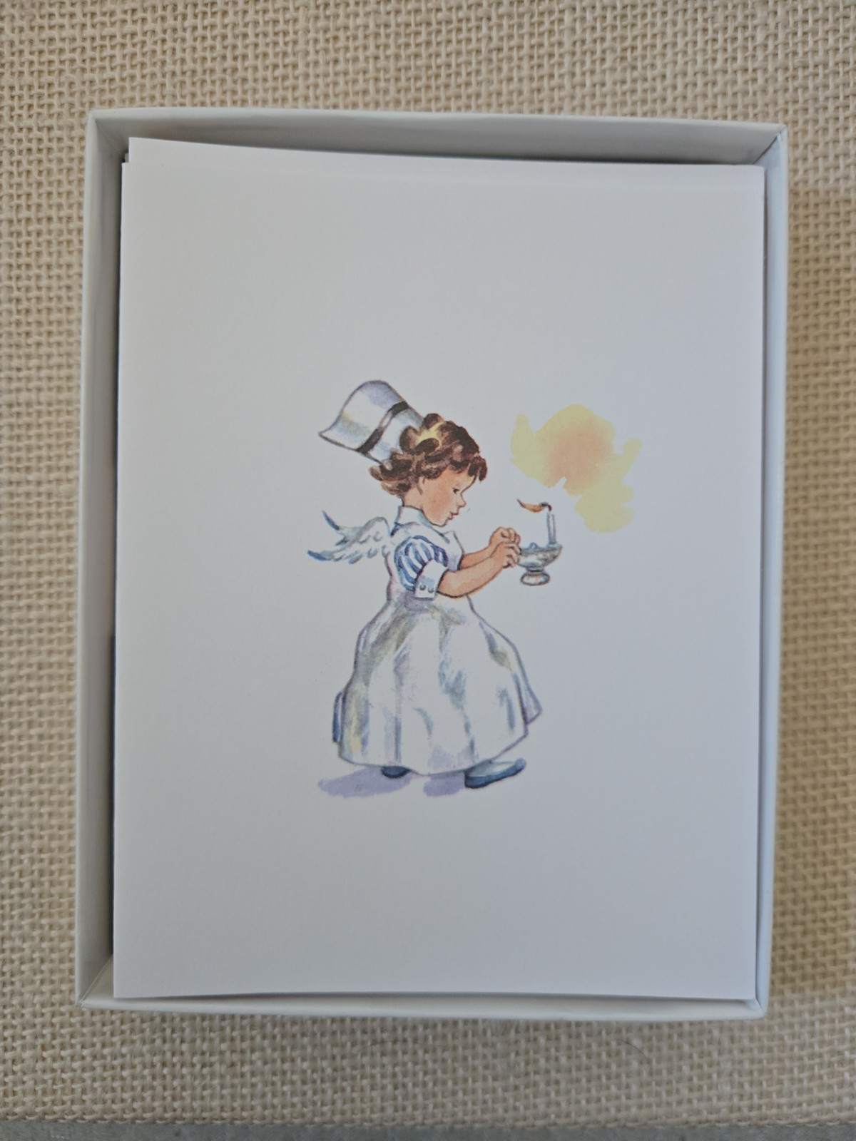 Vintage Kristin Elliott Nurse Angel Notes Cards 8 Cards/ Envelopes New In Box Vintage Kristin Elliott Nurse Angel Notes Cards 8 Cards/ Envelopes New In Box
