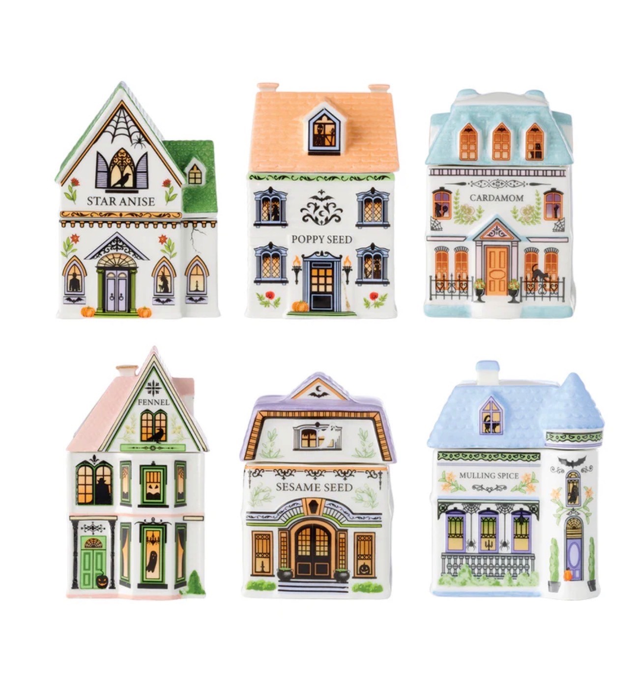 NEW In Box Lenox Spice Village 6 Piece Halloween Set, 2026 Edition Never Opened