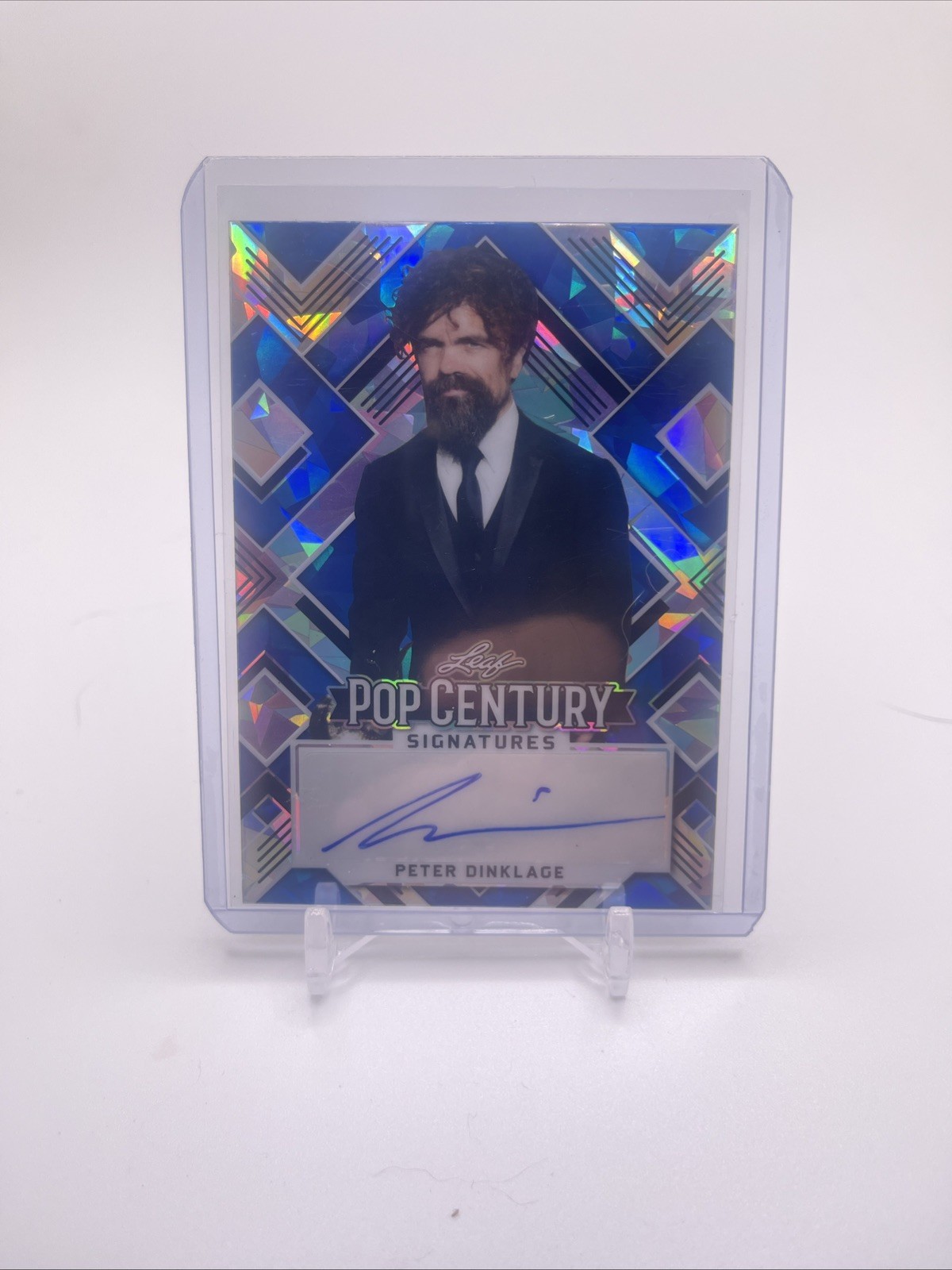 Peter Dinklage certified autograph 2022 Leaf Pop Century Game of Thrones /20 Peter Dinklage certified autograph 2022 Leaf Pop Century Game of Thrones /20