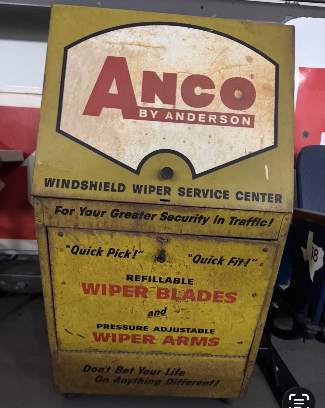 Anco by Anderson Wiper Cabinet with Pull Handle Anco by Anderson Wiper Cabinet with Pull Handle