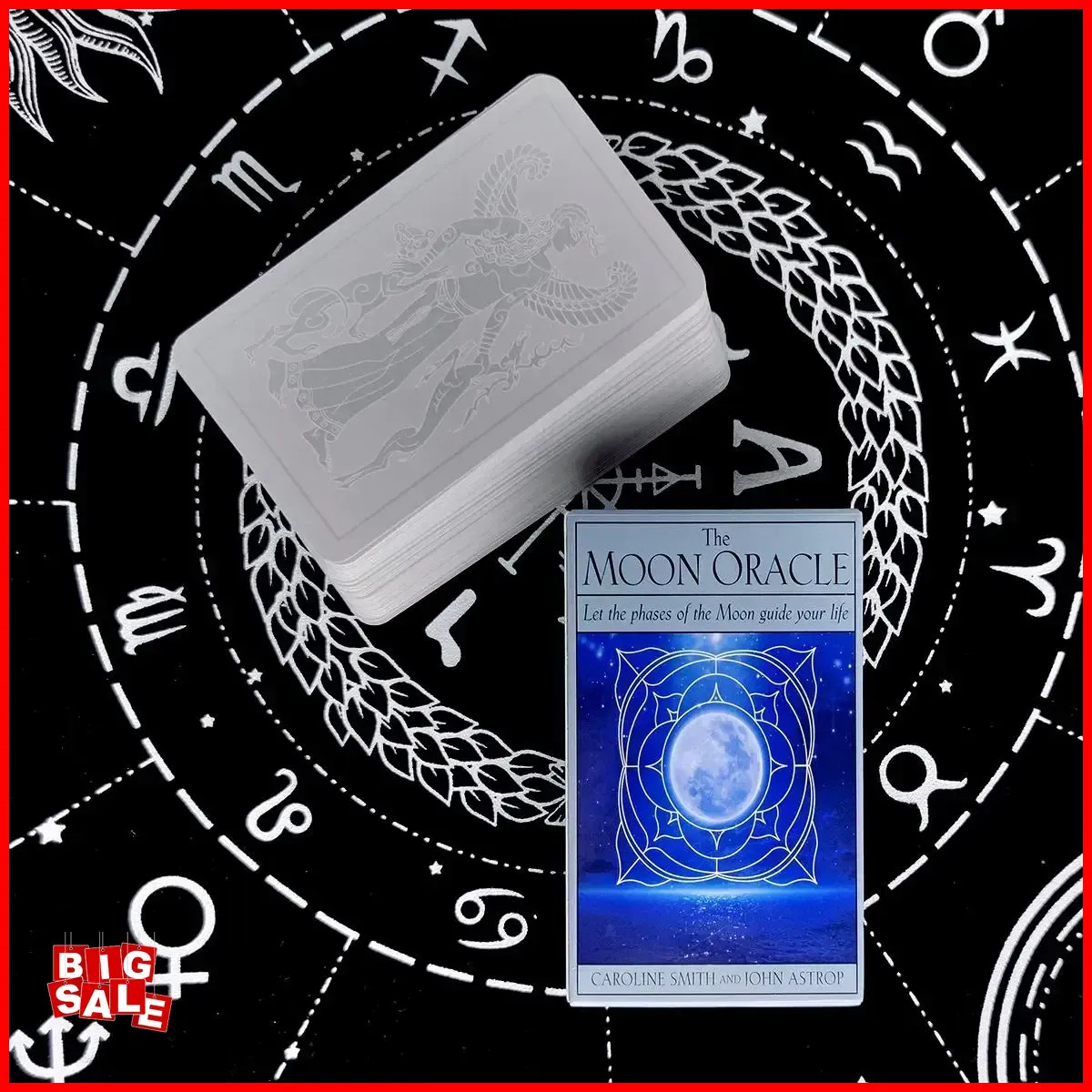 The Moon Oracle Cards Divination Deck Entertainment Party Board Game 72 Pcs/Box The Moon Oracle Cards Divination Deck Entertainment Party Board Game 72 Pcs/Box