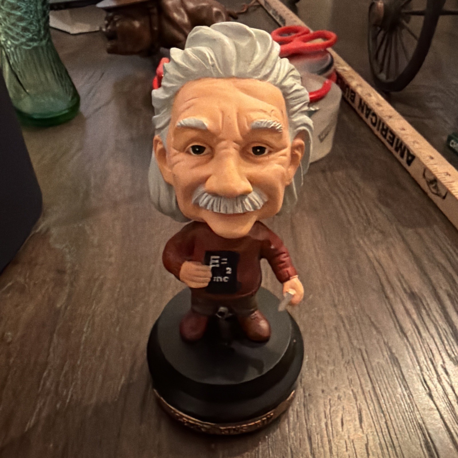 Albert Einstein Bobblehead 6.25” 100% Polyresin Bobble — Talking Voice Works Albert Einstein Bobblehead 6.25” 100% Polyresin Bobble — Talking Voice Works