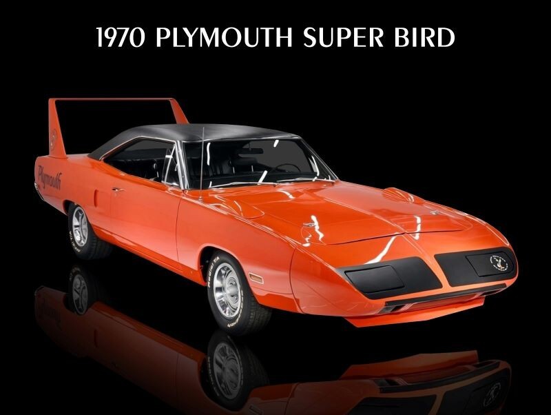 1970 Plymouth Super Bird Metal Sign: 12x16\