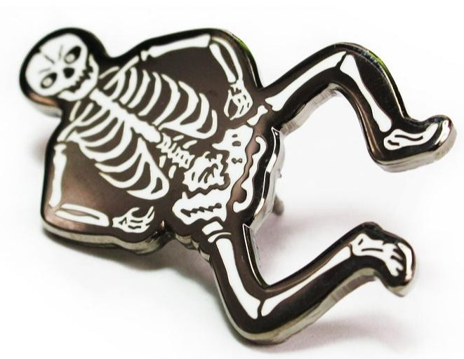 NEW Creepy Co. Beistle Halloween 2017 Edition SKELETON Swing Enamel Lapel PIN NEW Creepy Co. Beistle Halloween 2017 Edition SKELETON Swing Enamel Lapel PIN