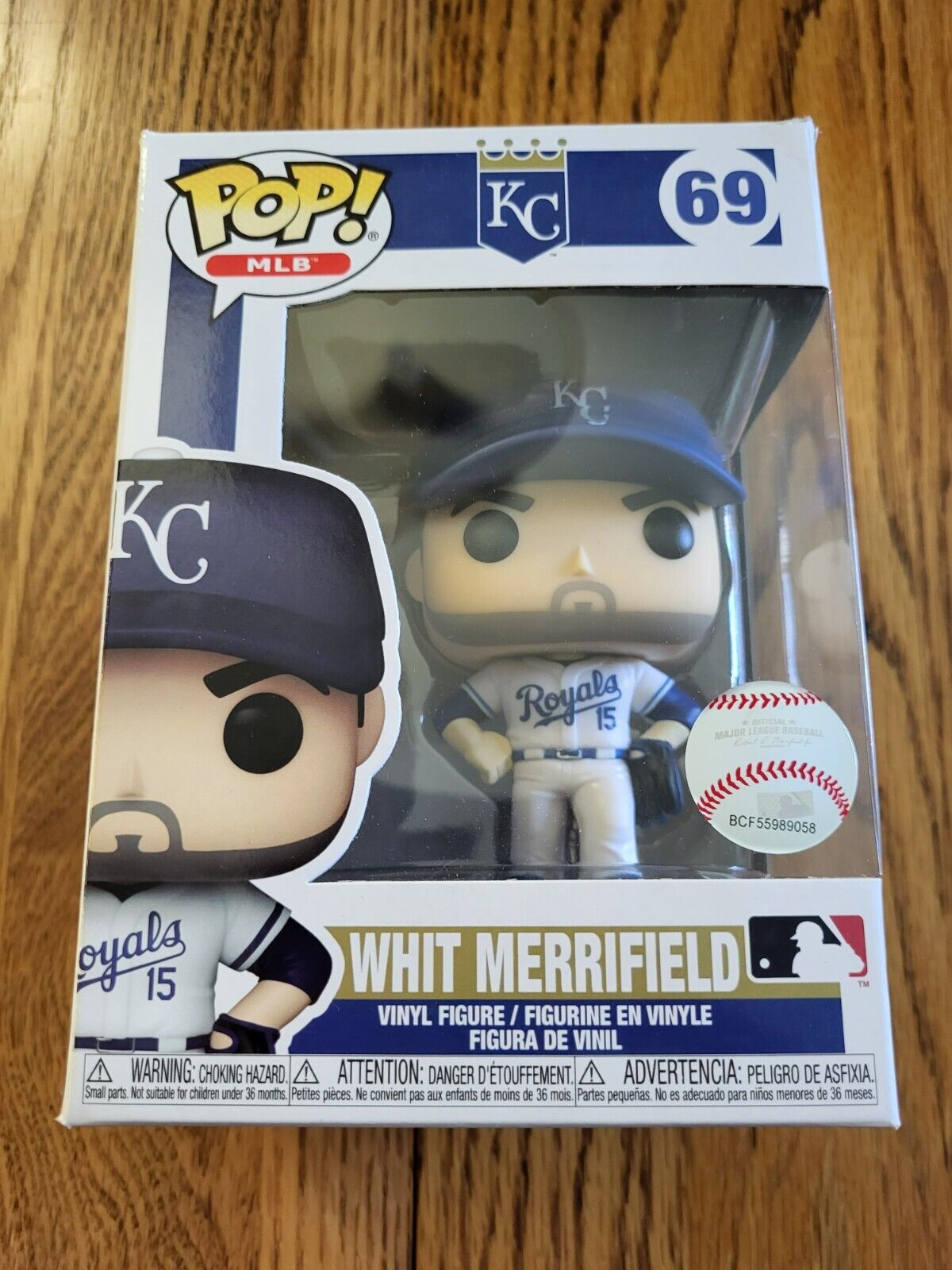 Funko Pop MLB - Kansas City Royals: Whit Merrifield #69 - New in Box
