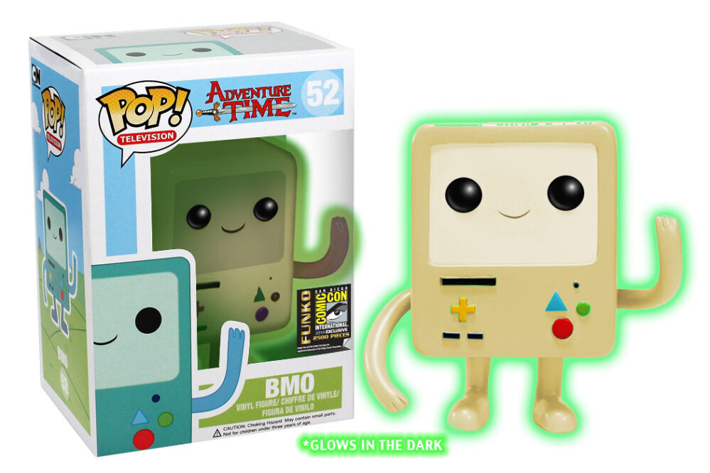 2014 San Diego Comic Con FUNKO POP Exclusive BMO LE 2500 #52 Adventure In Time