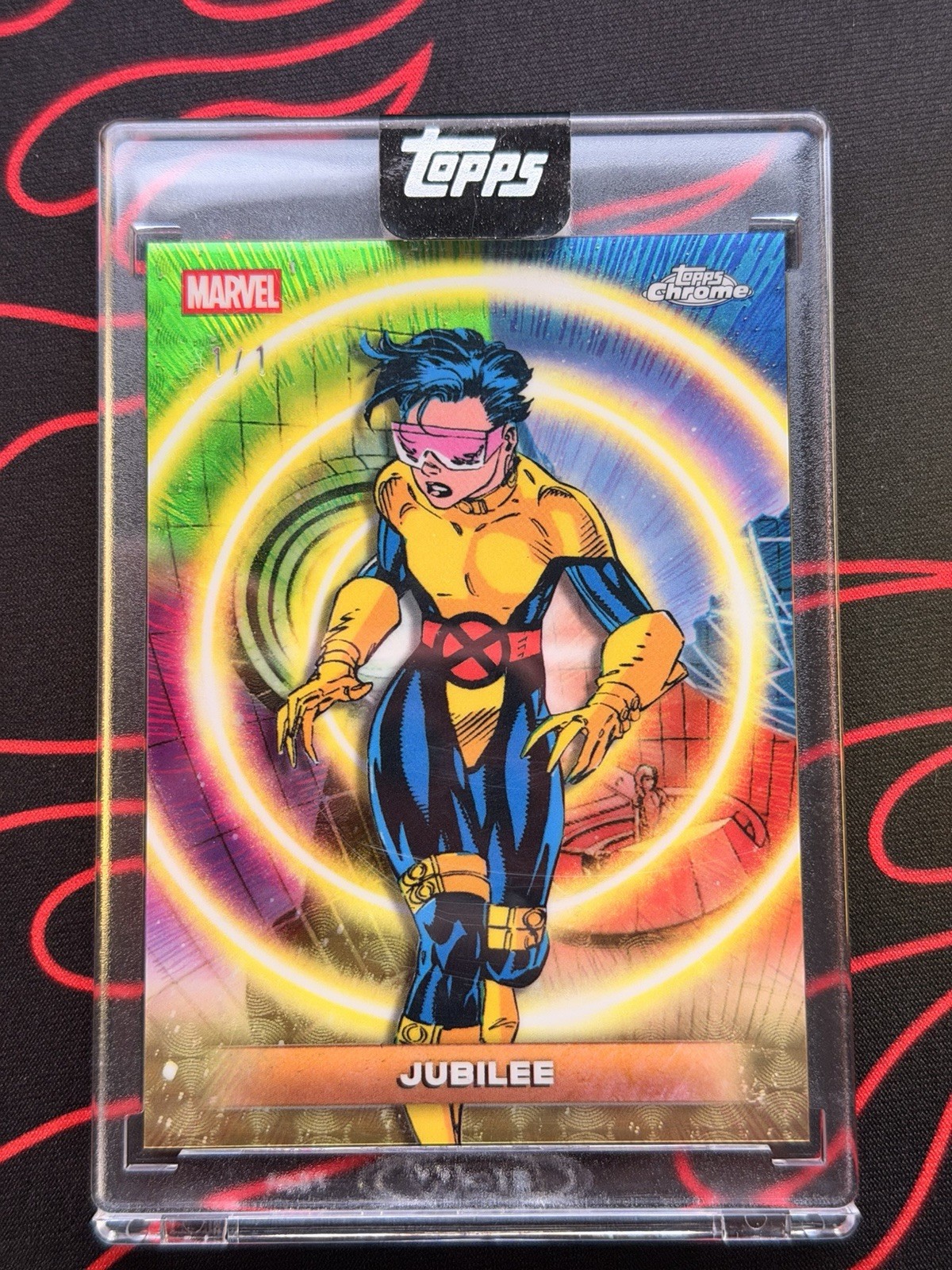 2026 Topps Mint Marvel - 45 Jubilee SuperFractor 1/1 Encased 2026 Topps Mint Marvel - 45 Jubilee SuperFractor 1/1 Encased