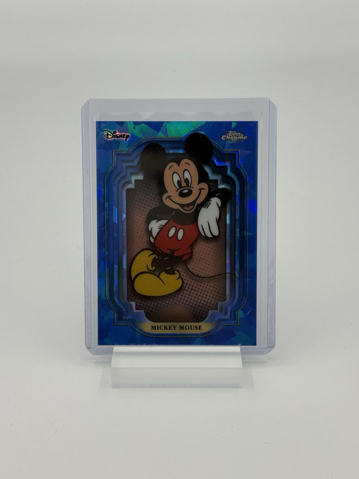 Mickey Mouse 2024 Topps Chrome Sapphire Edition Disney #1 Mickey Mouse 2024 Topps Chrome Sapphire Edition Disney #1