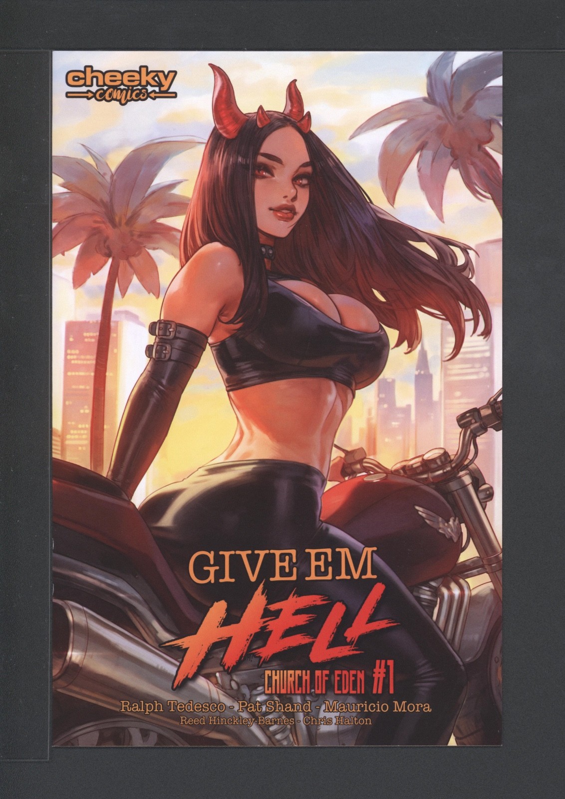 Give em Hell: Church of Eden #1 Cover I (Sweet) by YUM Give em Hell: Church of Eden #1 Cover I (Sweet) by YUM