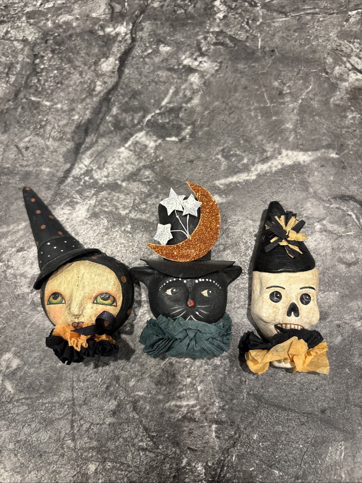 Dee Foust Bethany Lowe Designs Vintage Inspired Halloween Pins. Dee Foust Bethany Lowe Designs Vintage Inspired Halloween Pins.