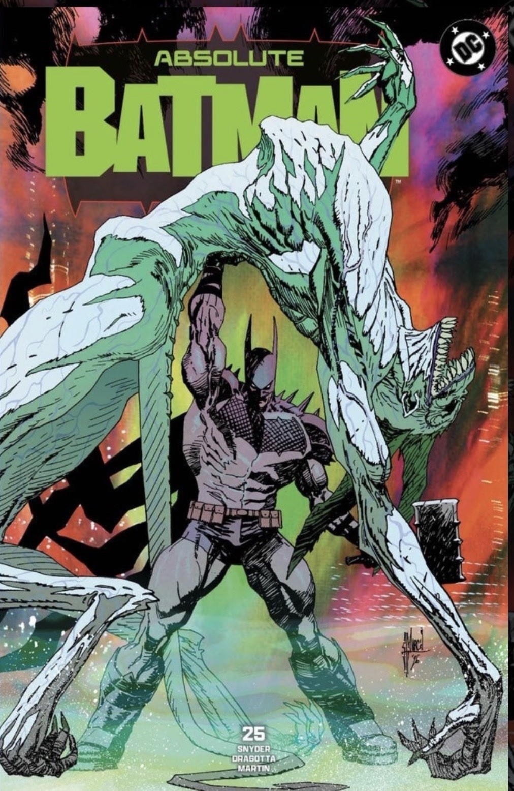 Absolute Batman #25 March Dragon Ball Homage Variant Presale 10/28 Absolute Batman #25 March Dragon Ball Homage Variant Presale 10/28