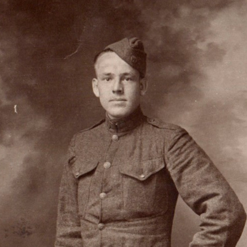 WWI US Army Soldier In France RPPC Real Photo Postcard WWI US Army Soldier In France RPPC Real Photo Postcard