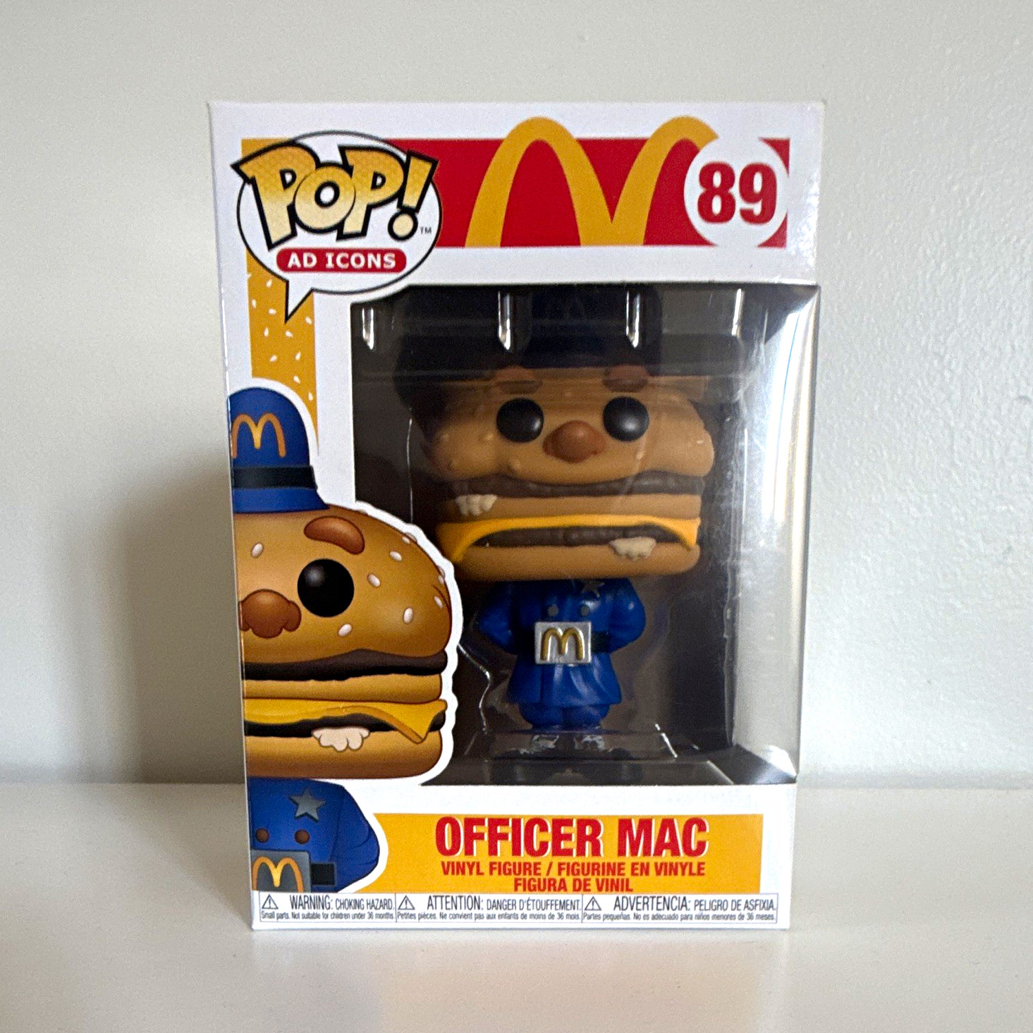Funko Pop Vinyl McDonald's Ad Icons Officer Mac #89 2020 Standard DRM200820 Funko Pop Vinyl McDonald's Ad Icons Officer Mac #89 2020 Standard DRM200820