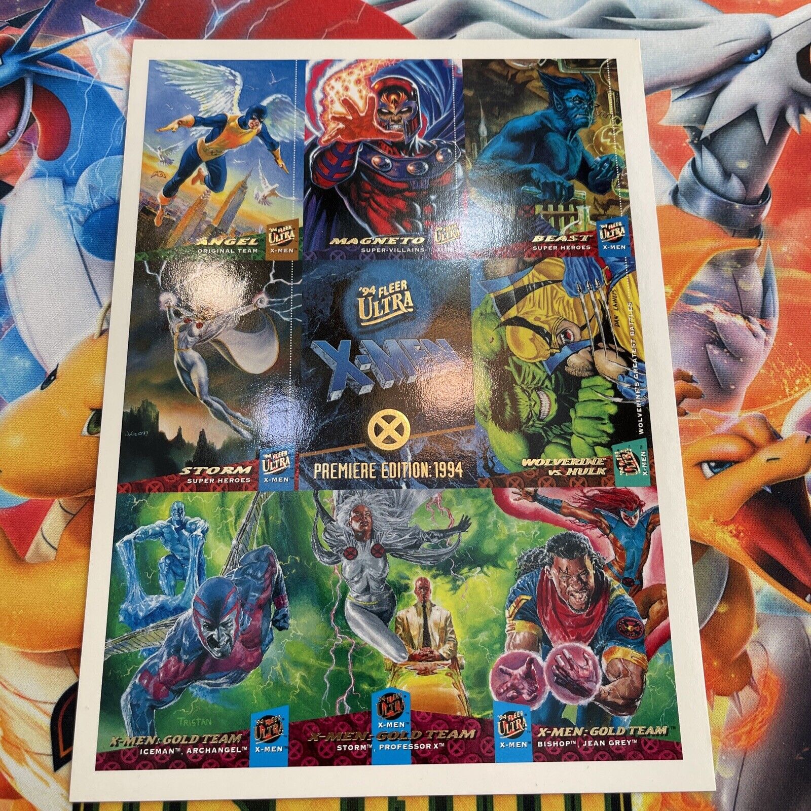 1993-94 Fleet Ultra X-Men Promo Sheet