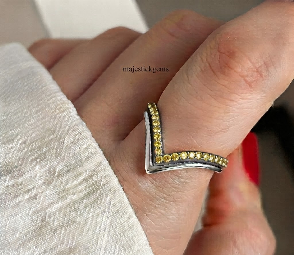 4 Ct Lab Grown Diamond Ring 925 Sterling Silver Yellow D Grade VVS1 Certified 4 Ct Lab Grown Diamond Ring 925 Sterling Silver Yellow D Grade VVS1 Certified