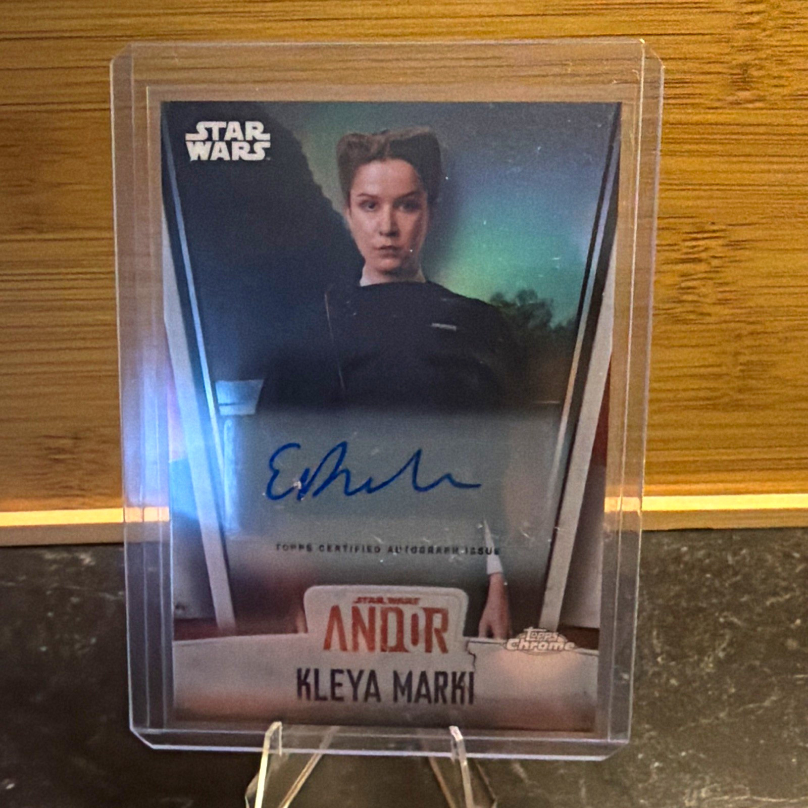 Topps 2026 Topps Chrome Star Wars Andor Kleya Marki Auto🔥