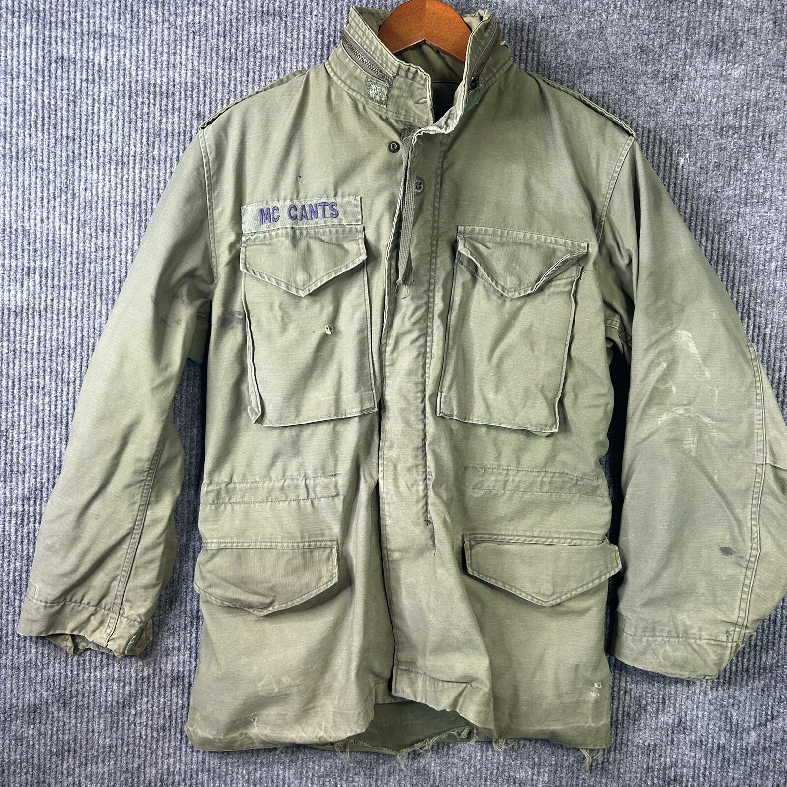 Vintage US Military M65 Cold Weather Field Coat Jacket Size Small Regular Vintage US Military M65 Cold Weather Field Coat Jacket Size Small Regular